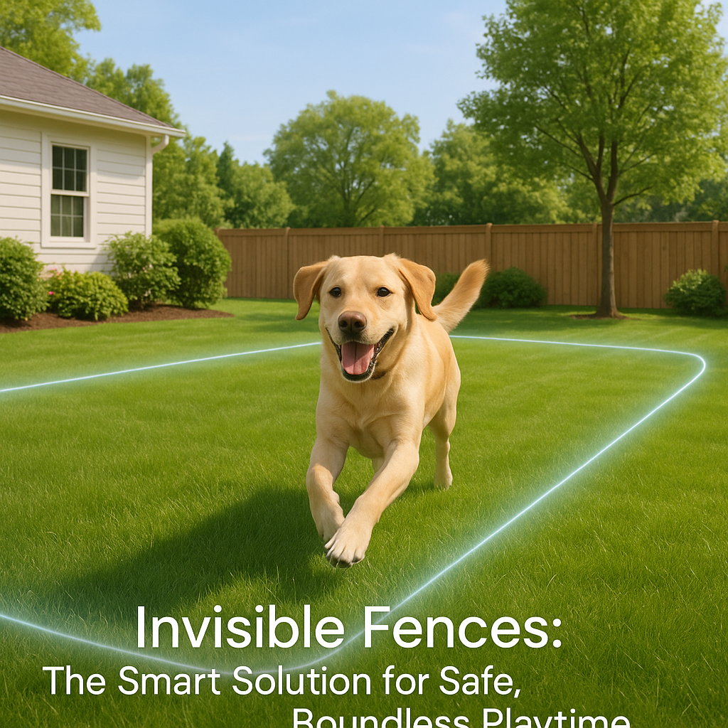 Invisible Fences: The Smart Solution for Safe, Boundless Playtime