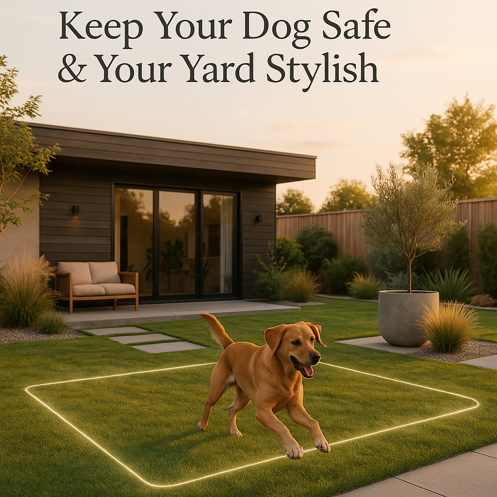 Invisible Fences: The High-Tech Way to Keep Your Dog Safe and Your Yard Stylish